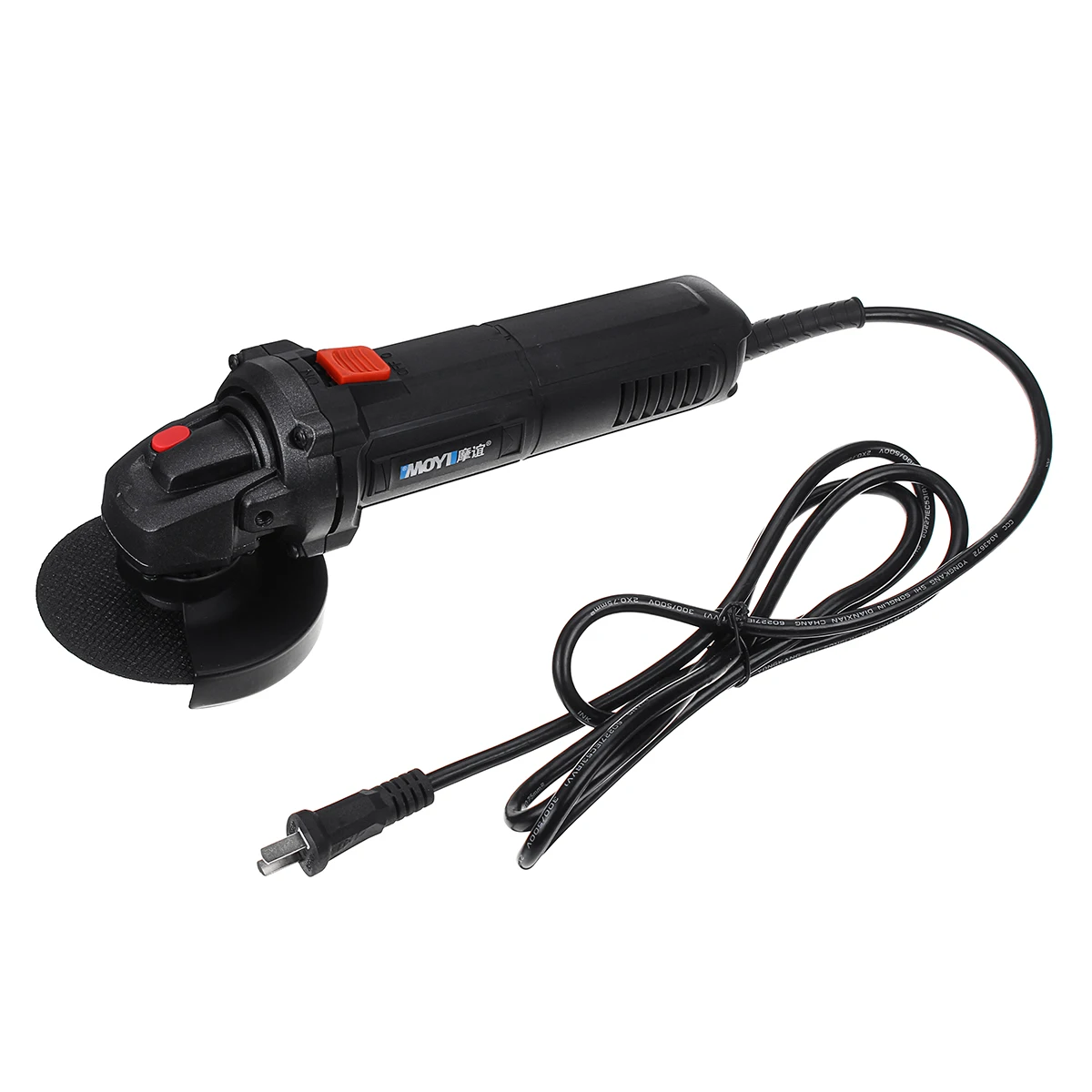 

220V Electric Angle Grinder 11000RPM Polishing Machine 980W Wood Metal Grinding Cutting Household Car Polisher Power Tools