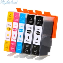 5 Pack 364xl Картридж для HP 364 xl многоразового картриджи для Hp Deskjet 3070A 5510 6510 C510a C309a B209a принтер