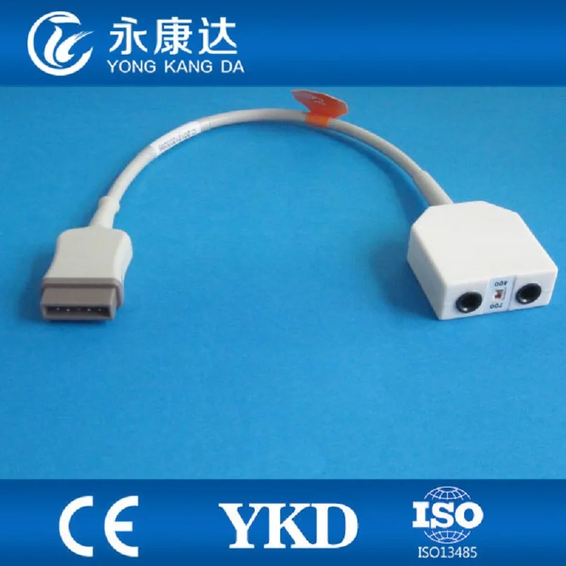 GE 11pin temperature adapter cable,compatible with YSI400 and YSI 700 temperature sensor
GE 11pin temperature adapter cable,compatible with YSI400 and YSI 700 temperature sensor
