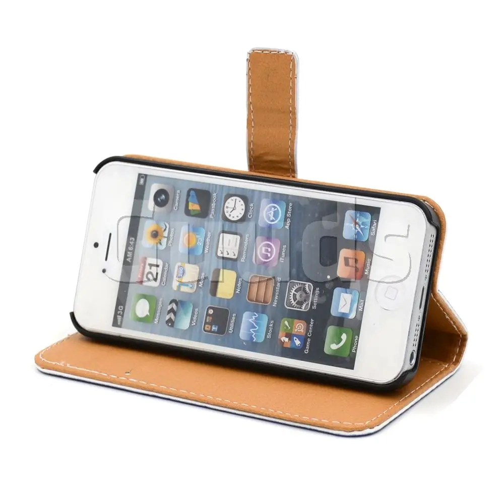 The Marauders Map Leather Wallet Case for iPhone 5s / for iPhone 5