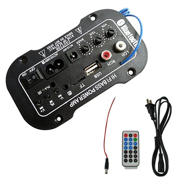 Best Price Marsnaska High Quality Car Bluetooth HiFi Bass Power AMP Stereo 220V Digital Amplifier USB TF Remote For Car Home Accessories