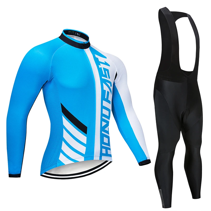 

Men Long Sleeve Bicycle Cycling Sets Anti-sweat Ridng Clothing Suits 3D Padding Cushion Sport Jerseys Customized/Wholesale