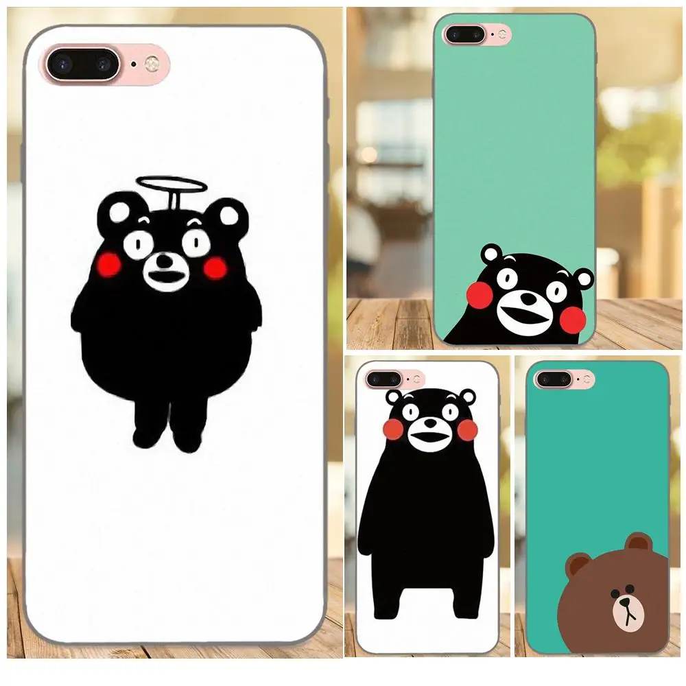Чехол из ТПУ с принтом милого мультяшного медведя Kumamon для Huawei Honor Enjoy Mate Note 6s 8 9 10 20