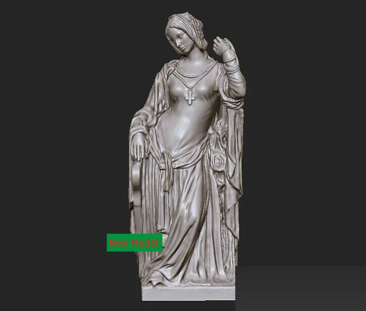 

3D model relief STL models file format Jules Joseph Lefebvre