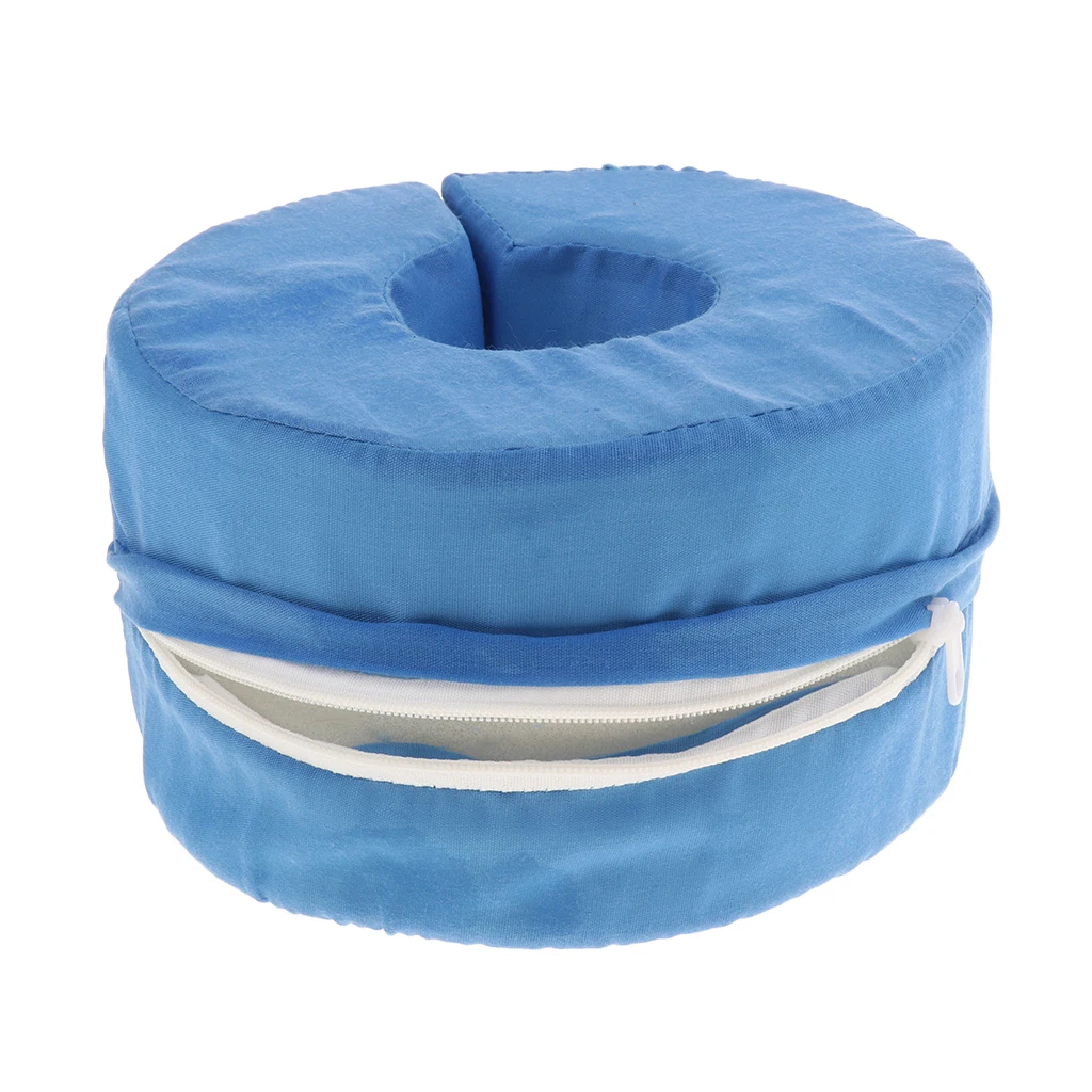 Washable Cover Donut Style Foot Hand Foam Elevator Cushion Leg Rest Elevation Pillow Patients Pain Swelling Relief Pillow Pad