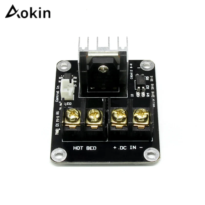 Módulo De Potência Aokin Cama Aquecida Cama Quente Módulo de Placa de Expansão de Energia Tubo MOS de Alta Corrente de Carga com Cabo de Impressora 3D acessórios|Peças e acessórios em 3D| - AliExpress
