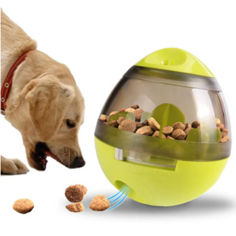 

funny dog tableware green red egg play with your food