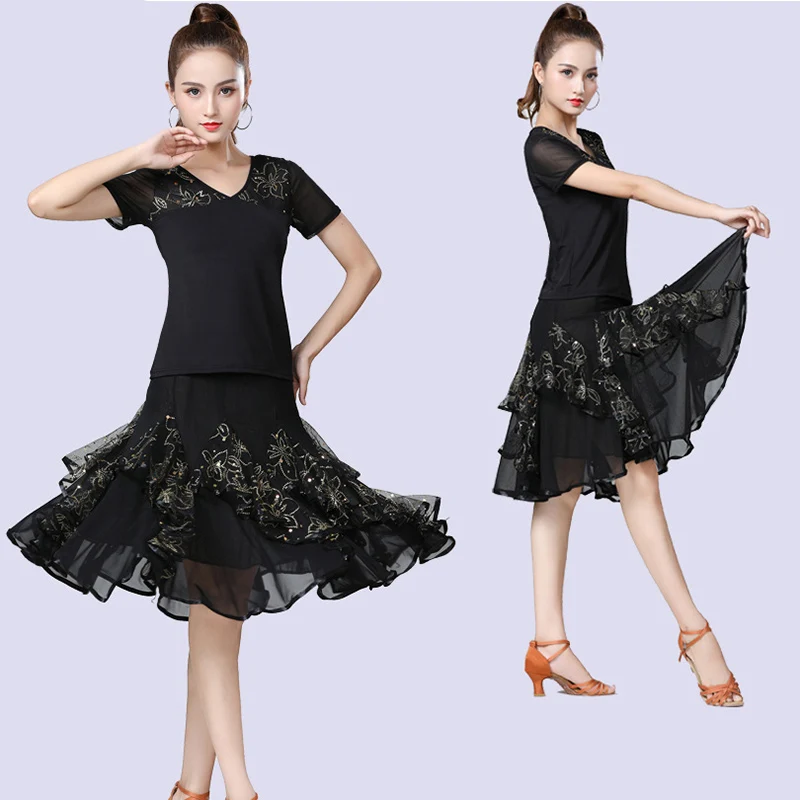 Women Ballroom Dresses Modern Standard Dance Wear Waltz Performance Dance Costume Ballroom Dance Competition Dresses