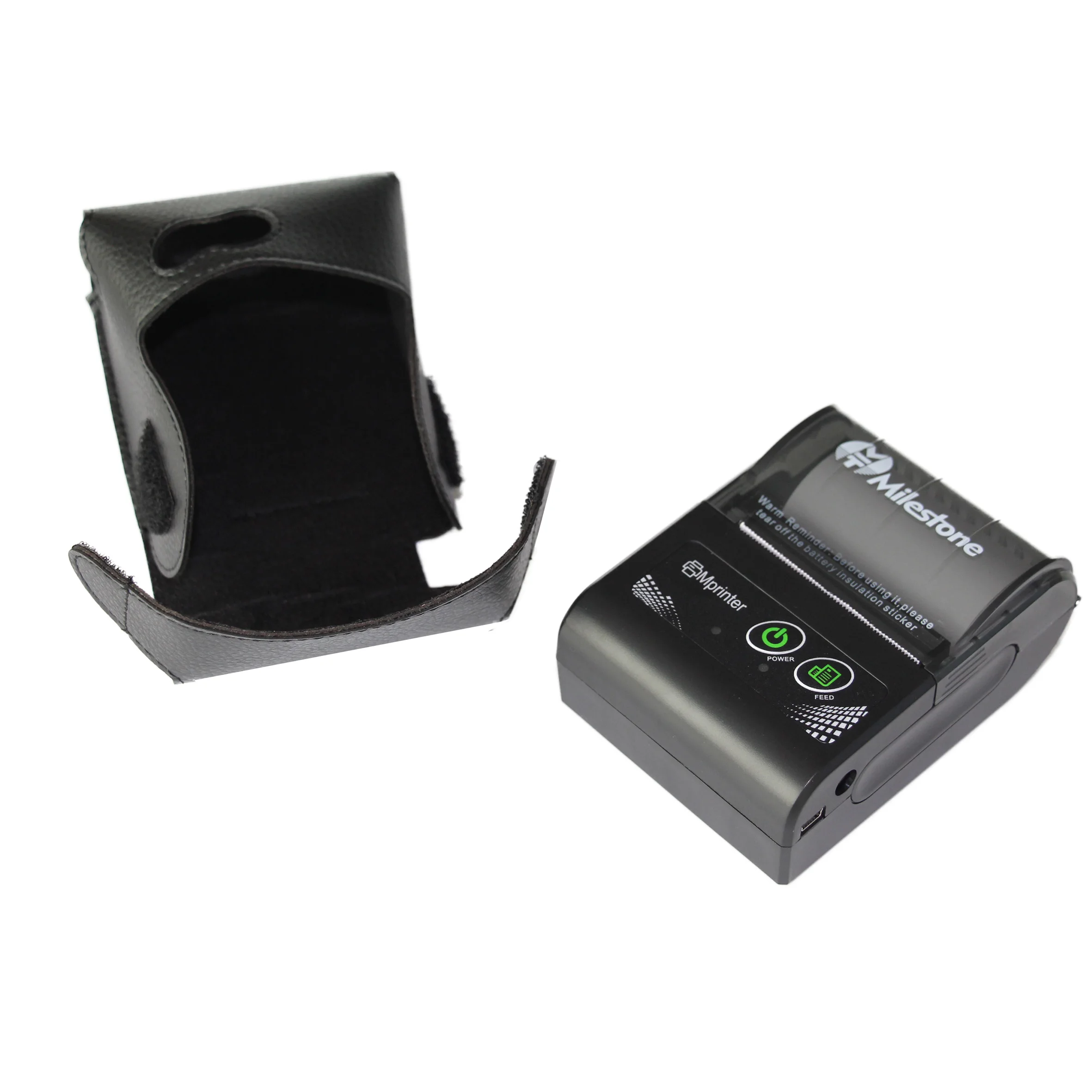Milestone Portable Thermal Printers receipt bill 58mm Mini Bluetooth Printer Wireless Windows Android IOS Pocket Printer 4