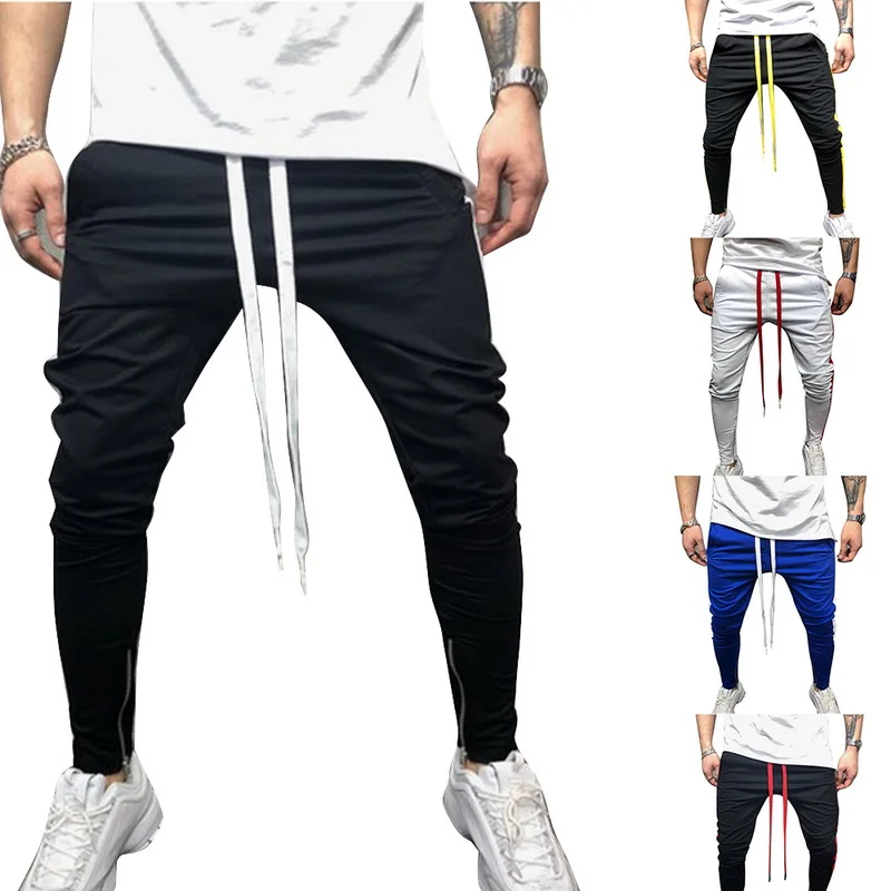 Laamei 2019 Новый Для мужчин брюки тренажерные залы Sweatpant хип-хоп Спортивная Фитнес бегунов Брюки Для мужчин уличная Спортивные штаны Pantalon Hombre