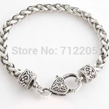 Arrval Античная Щепка пшеницы ссылку браслет-цепочка с большой застежкой Омар Коготь застежками Браслеты