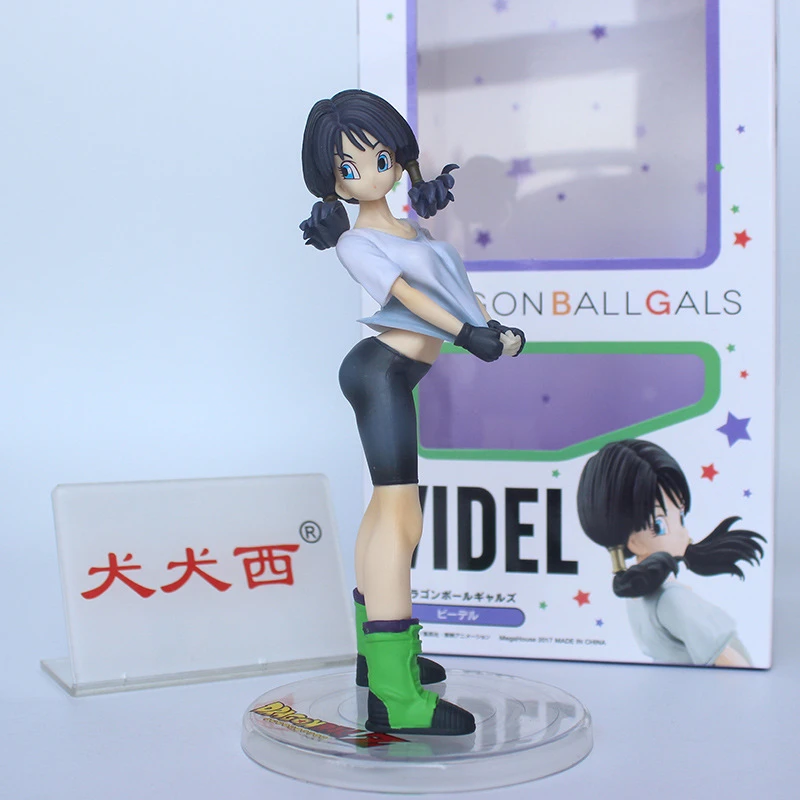Voguetoriyama Akira Comic Anime Dragon Ball Videl Bideru Tights Sexy With Gun Megahouse 17cm Figure Figurine Toys Aliexpress