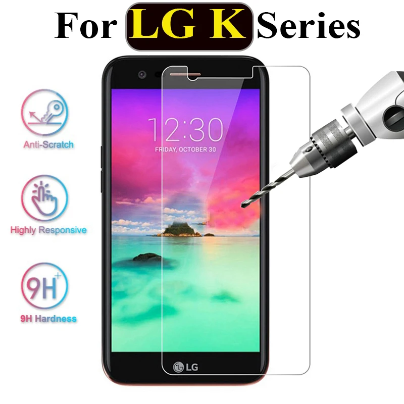 

Protective glass on the for LG K3 K4 K7 K8 K10 2017 K20 Plus full cover tempered screen protector K 4 7 8 20 10 glas flim tremp
