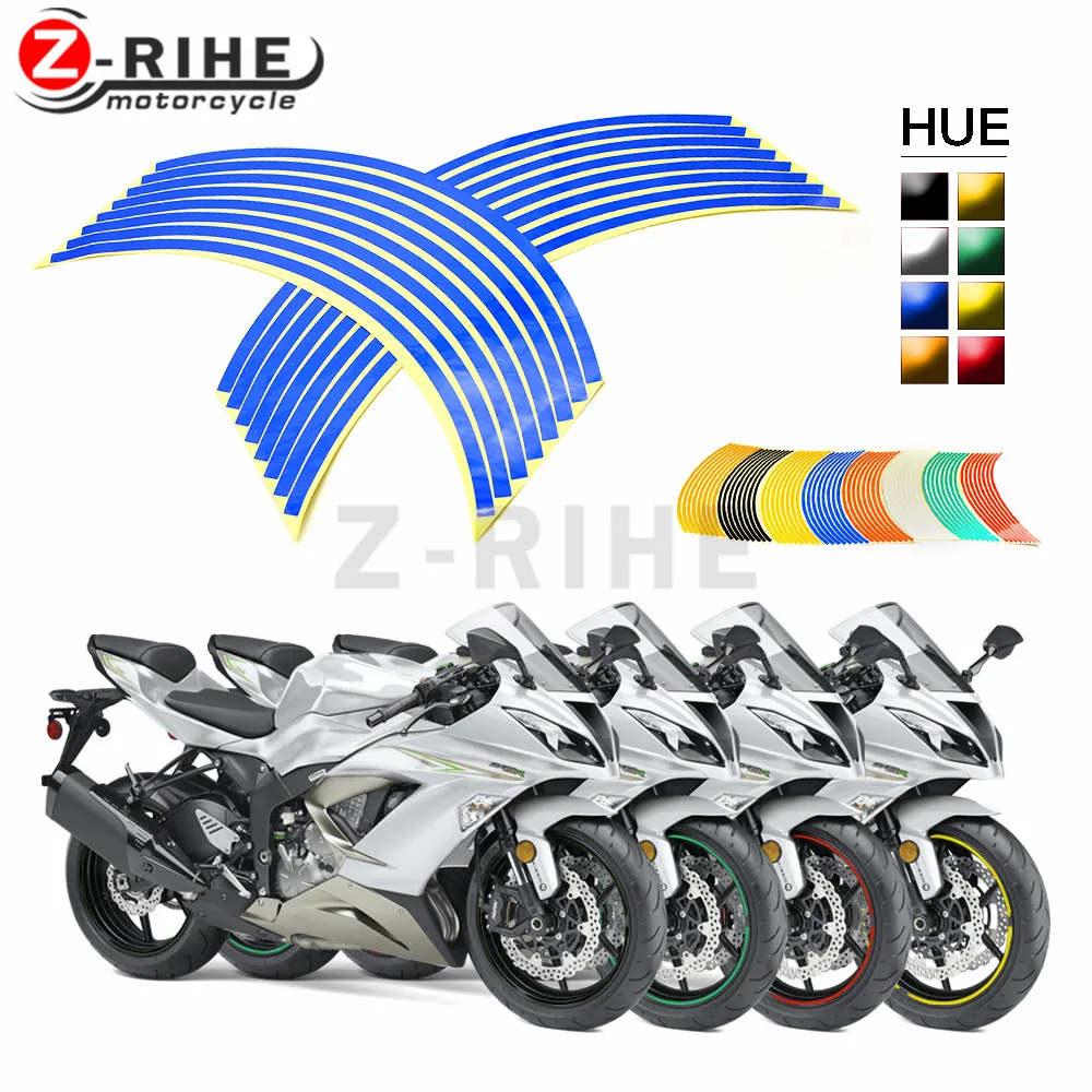 for 16 Car Wheel Motorcycle Tire Wheel Rim Tire Stickers &amp; Decals 17&amp;quot;18&amp;quot; Car Styling Accessories Car Stickers For mt07 mt09 mt10
