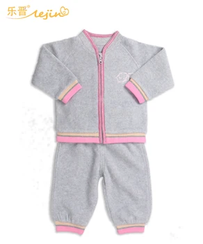 

6-24 Months Baby Clothing Set Baby Boy Girl Set Fleece Outfit Outerwear Warm Soft Autumn Winter Embroidery