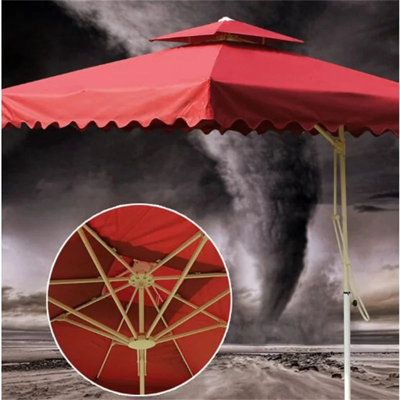 2,5*2,5 м открытый тент зонтик защита пост складной зонтик портативный пляжный зонтик с перекрестной железной основой