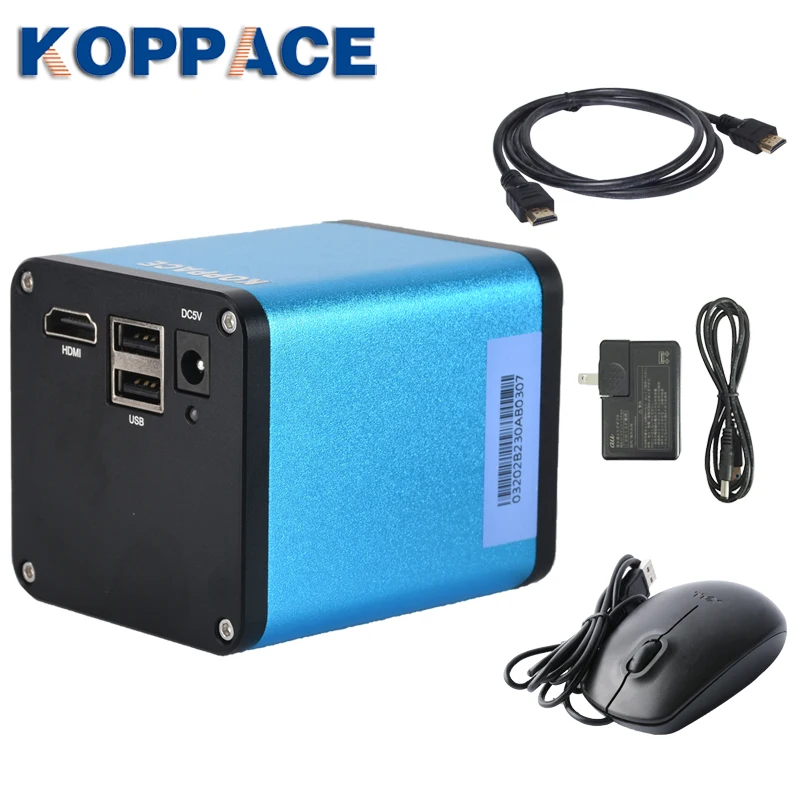  KOPPACE 15X-100XHDMI HD Autofocus Industrial Microscope Universal BracketSupport Photo and Video Au