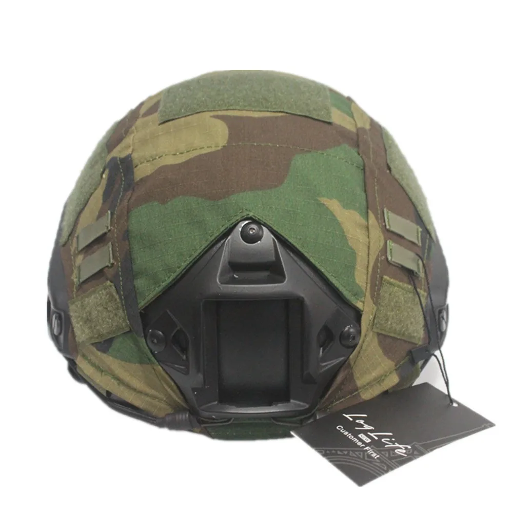 Emers шлем, защита ткань для военная игра Пейнтбол Военный Тактический военный шлем Крышка для быстрого шлема Велоспорт