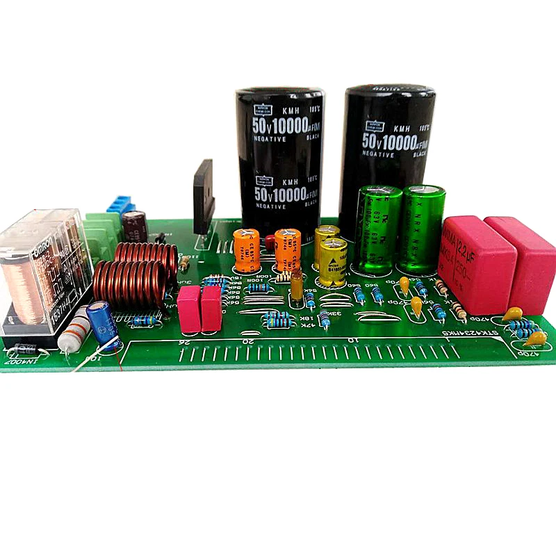 Lusya Hifi STK4234MK5 цифровой усилитель аудио Плата 100 Вт с Omron Реле за пределами 3886 7294 AC 24