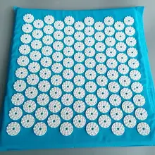 Переносная массажная подушка акупрессура коврик снимает стресс боль Акупунктура йога коврик подушка хип-хоп назад массажер для тела