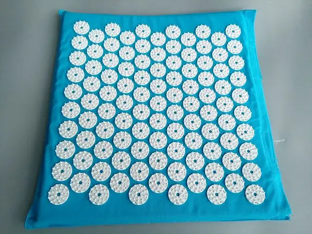 Portable Massage Cushion Acupressure Mat Relieve Stress Pain Acupuncture Yoga Mat Pillow Hip Back Body Massager