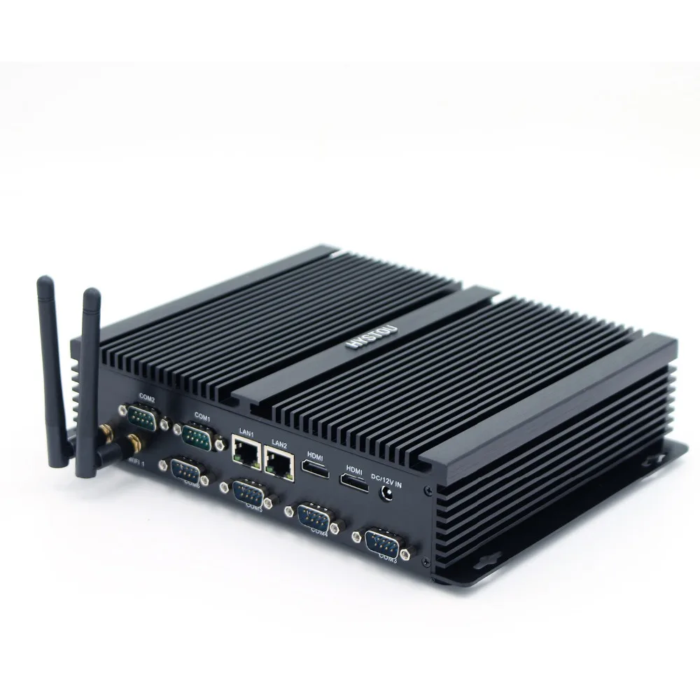 Безвентиляторный мини пк Barebone Core промышленный безвентиляторный i7 i5 i3 прочный