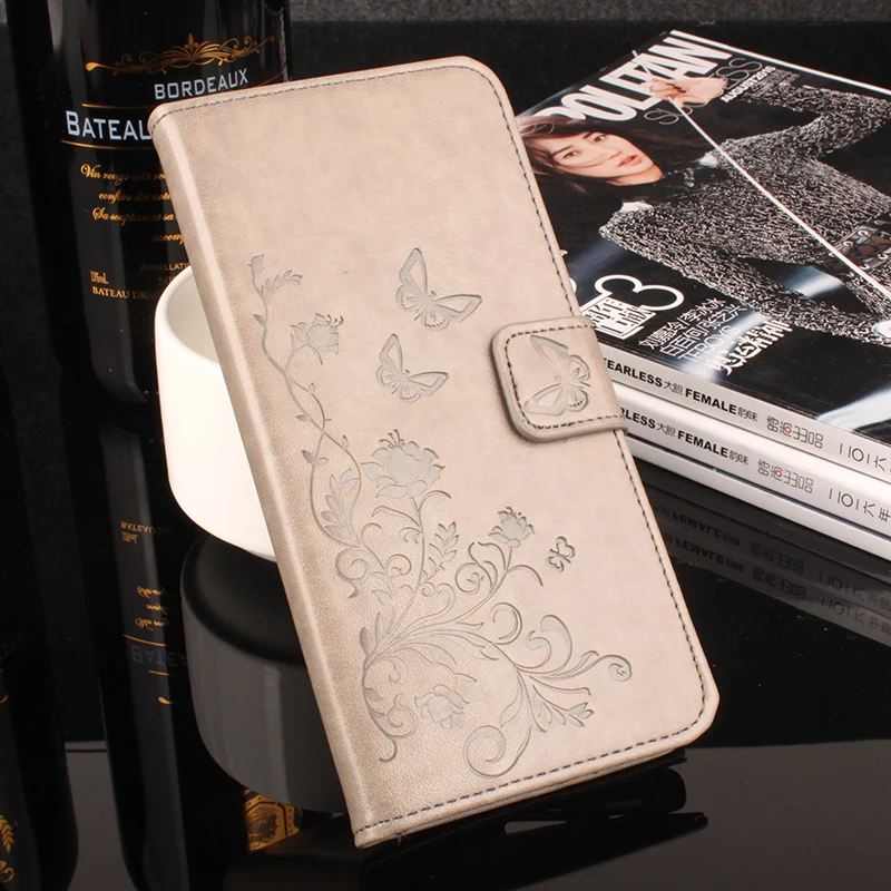 

PU Leather Cover For Alcatel One Touch Pixi 4 5.0 5010 Flip Cover For Alcatel Pixi 4 5.0 5010D Phone Case with Card Holder