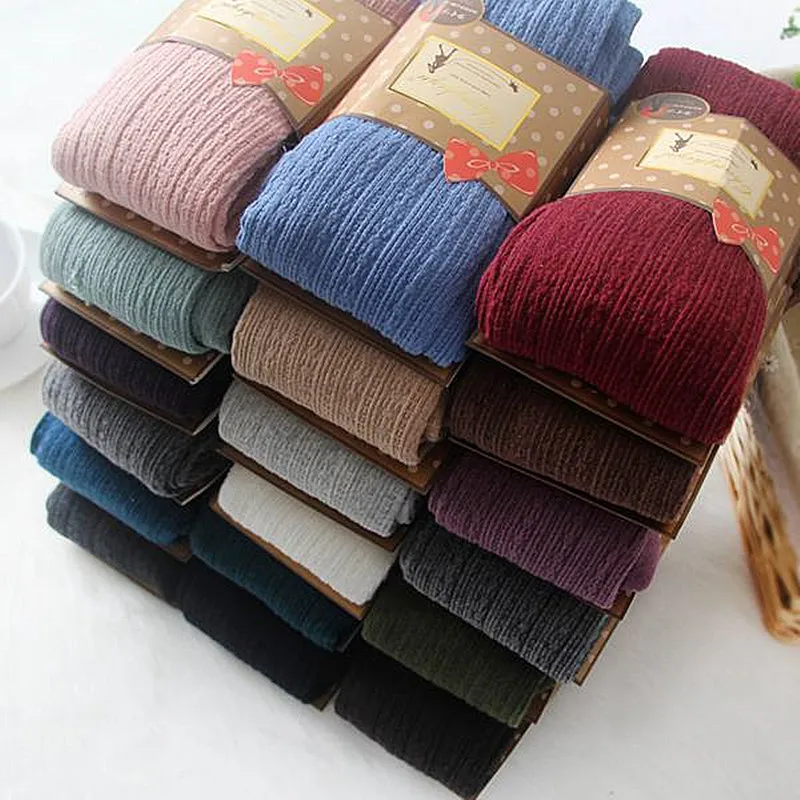 Barathrum Autumn Winter Fashion Women s Plus Cashmere High Quality Knitted Tights Elastic font b Slim