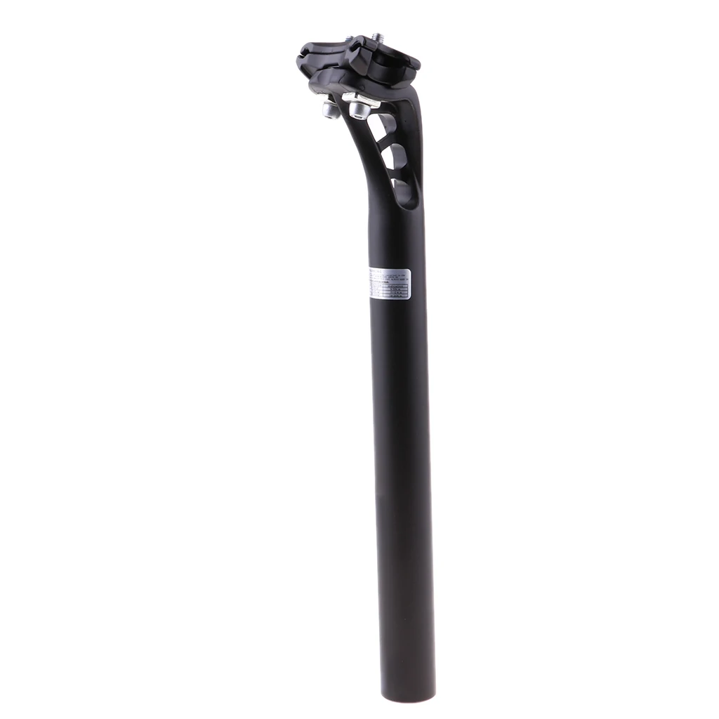 Tige de selle vélo Aluminium Noir – 27,2 mm – Route / VTT