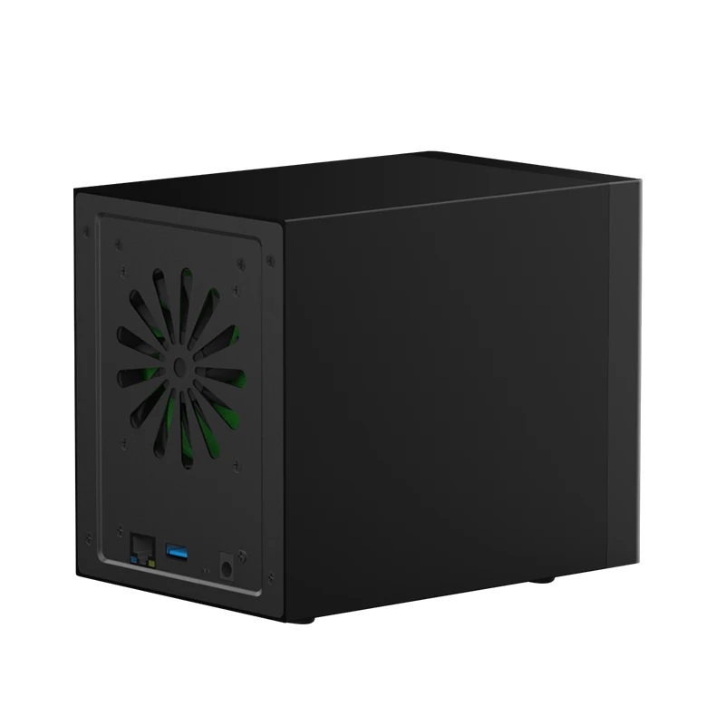 Gigabit Ethernet NAS HDD Enclosure Smart HDD Case for 2 5 3 5 Hard Disk Gigabit 2
