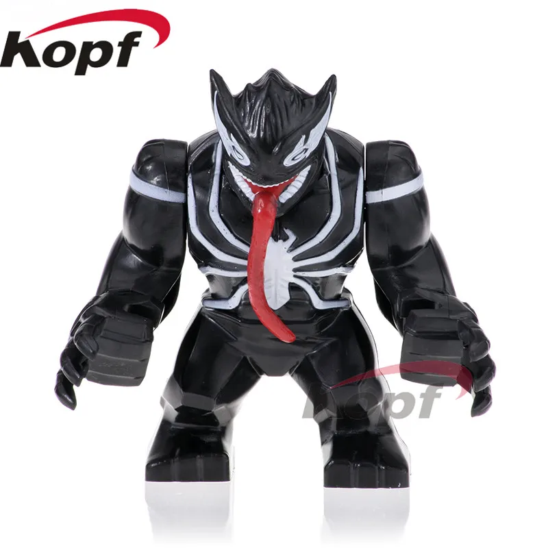 Один продажа Super Heroes Мстители Venom дикий Wolverine цифры Сыворотки Clayface носорог строительные блоки игрушки для детей PG1803