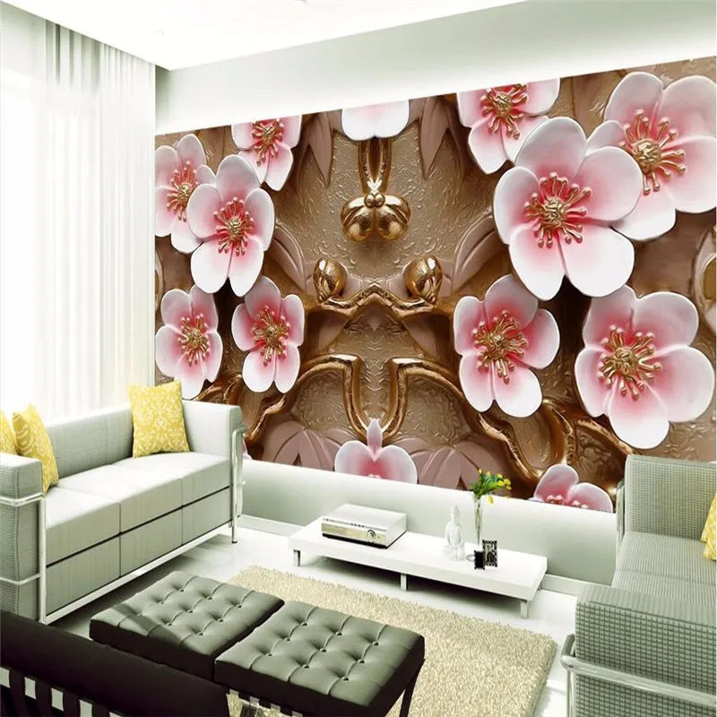 3d-wallpaper-mural-art-decor-picture-backdrop-Modern-Living-Room-Restaurant-Hotel-Golden-Plum-HD-wall (1)