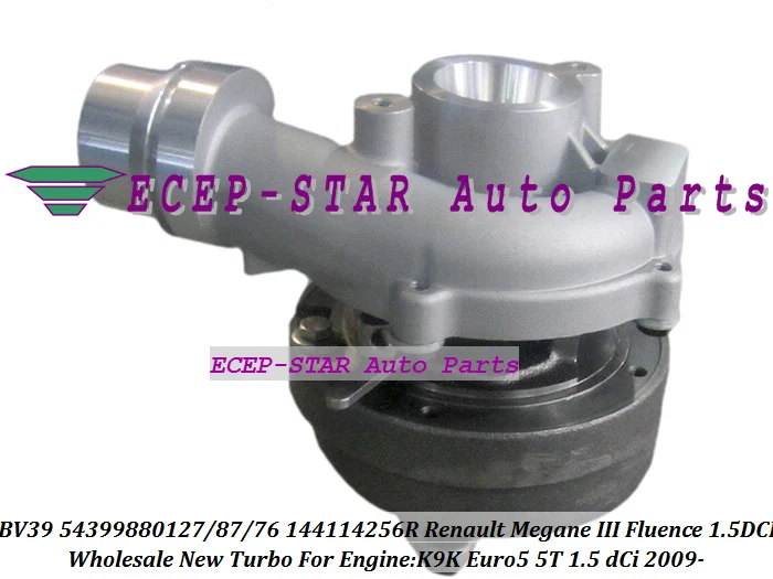 BV39 54399880127 54399700087 54399700076 144114256R turbo turbocharger for Renault Megane III Fluence 1.5L DCI K9K Euro5 5T 09- (5)