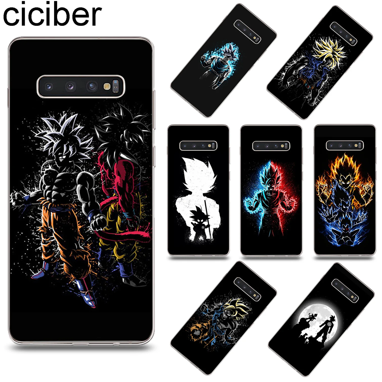 

Ciciber Anime Dragon Ball For Samsung Galaxy S9 S10 S8 Plus S10e Cover Soft TPU Phone Case For S7 S5 S6 Edge S5 mini Funda Coque