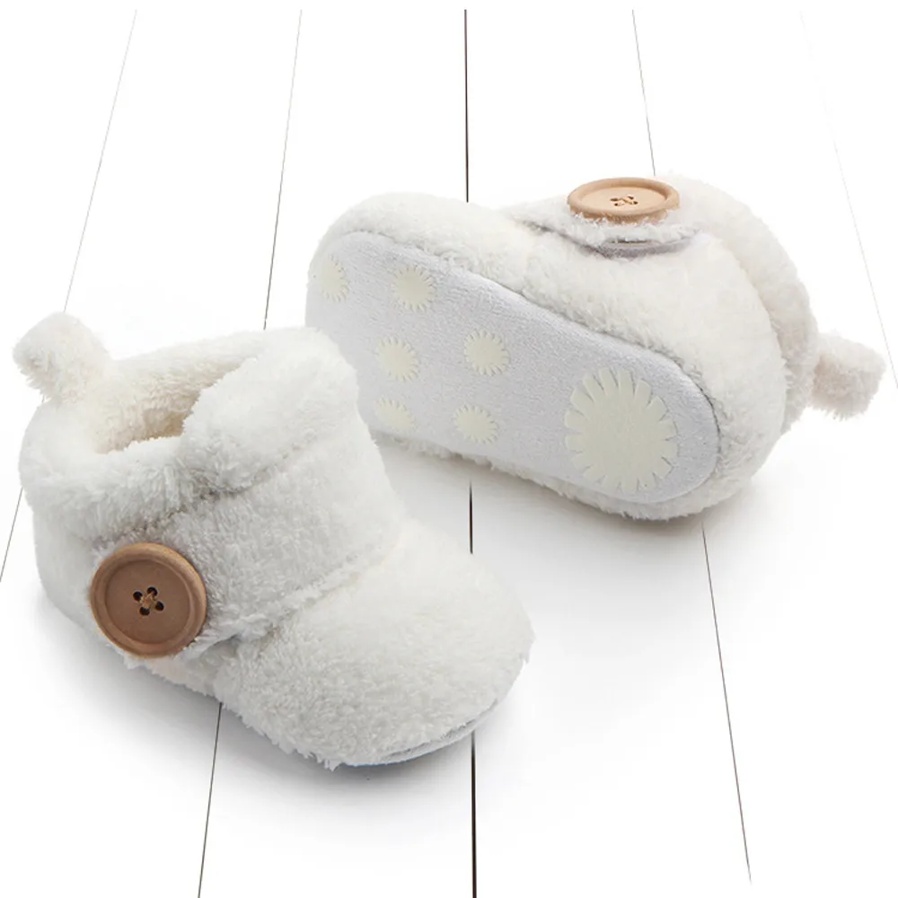 Милая Дизайнерская обувь с капюшоном для маленьких мальчиков и девочек; обувь для малышей; обувь на плоской подошве с круглым носком; мягкие тапочки; зимняя теплая обувь для малышей