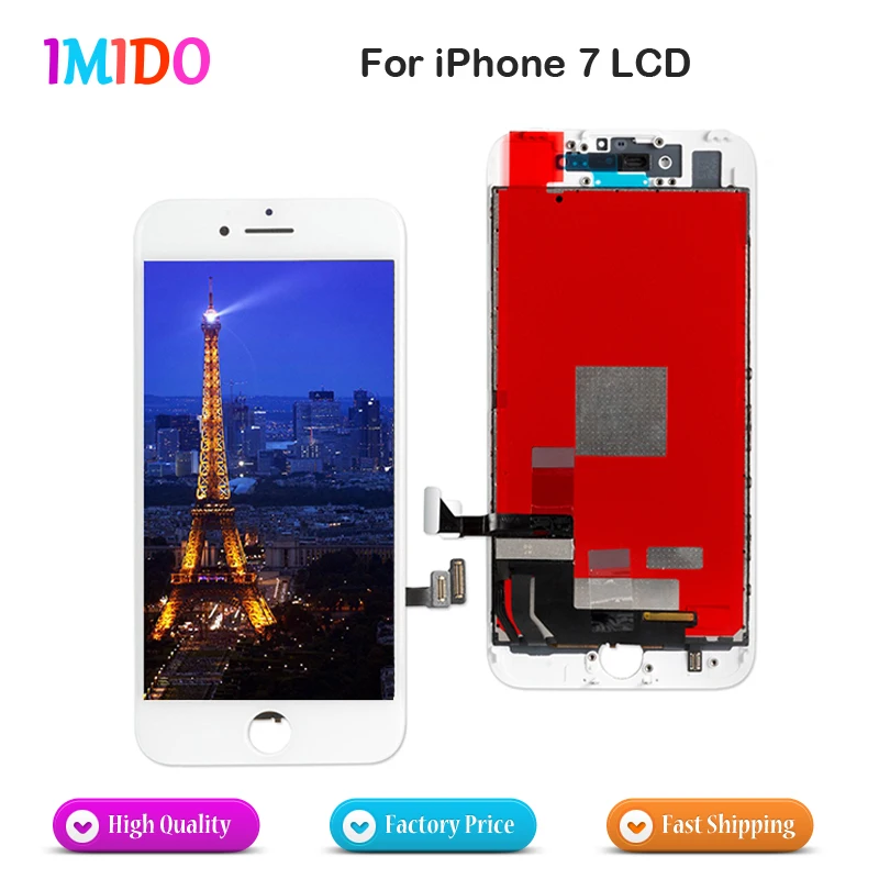 

10PCS/LOT LCD touch screen Display digitizer For iPhone 6s plus Assembly Wth screw tools ship rocket AAA quality