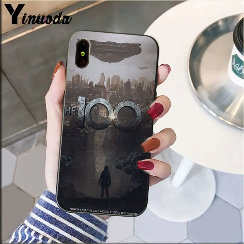 Yinuoda The Hundred The 100, мягкий силиконовый чехол для телефона, чехол для Apple iPhone 8, 7, 6, 6S Plus, X, XS, MAX, 5, 5S, SE, XR, мобильные телефоны