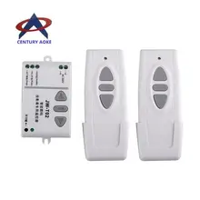 Ac 220 v 433mhz интеллектуальный цифровой RF беспроводной переключатель системы дистанционного управления для проекционного экрана/двери гаража/жалюзи