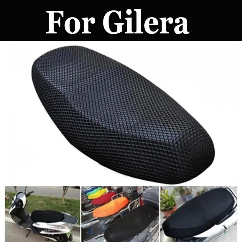 

Breathable Mesh Seat Cover Motorcycle Blanket Pad Protectors For Gilera 200 600 850 Apache 125 Coguar Crono 125 125sp Dna180