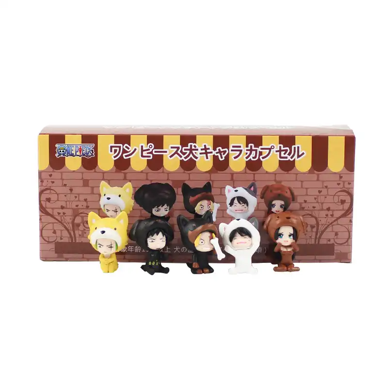 Anime Op Luffy Boa Hancock Zoro Law Sanji Animal Dog Ver Mini Pvc Action Figures Toys Gift 5pcs Set 3 5cm Action Figures Aliexpress