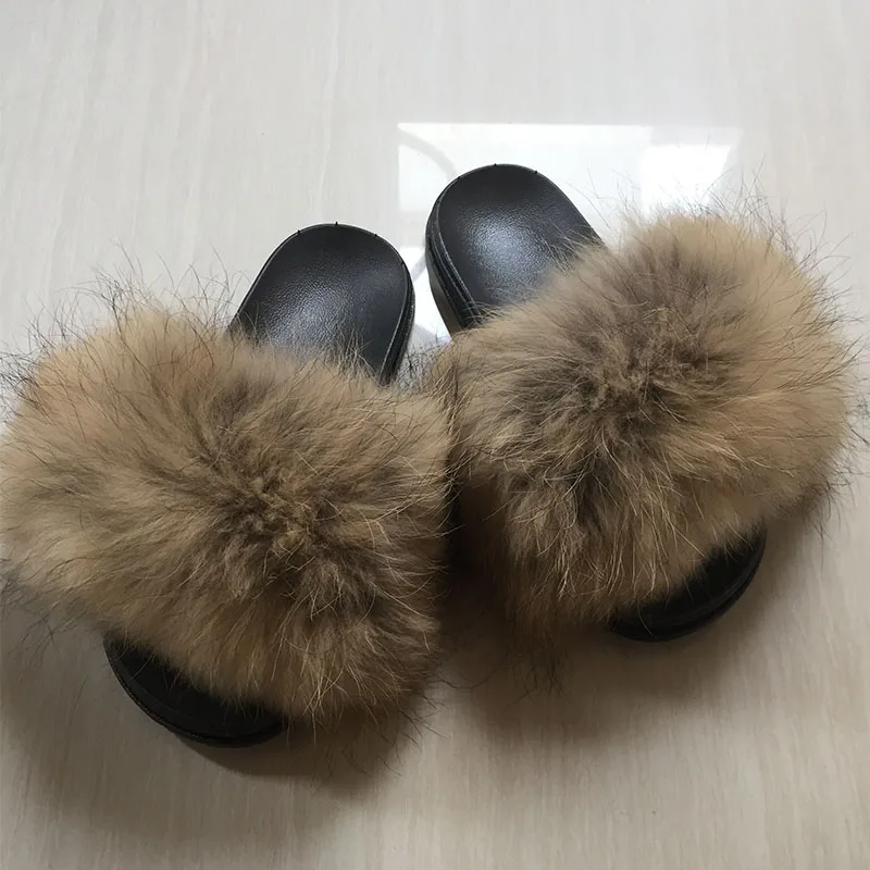furry flip flop slippers