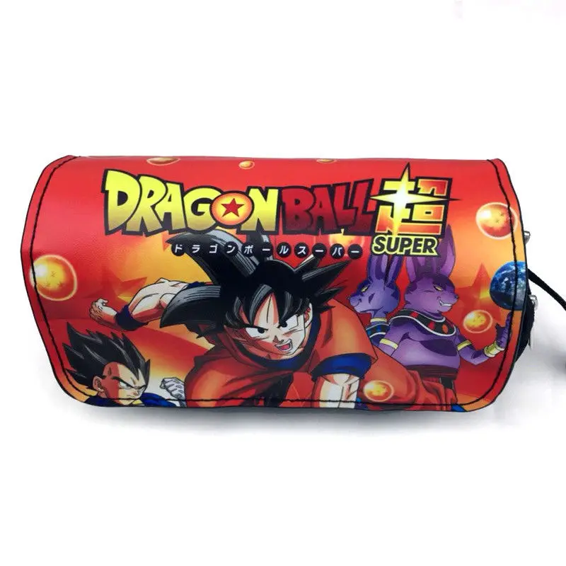 Чехол карандаш Dragon Ball Son Goku Super Saiyan школьные канцелярские сумки для мальчиков и