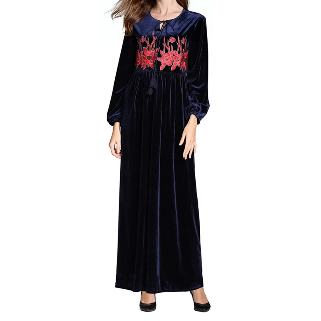 oversized velvet dress