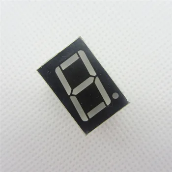 

Big Sale!!! 10pcs 1bit 1 bit Common Anode Positive Digital Tube 0.56" 0.56in. Red LED Digit 7 Segment