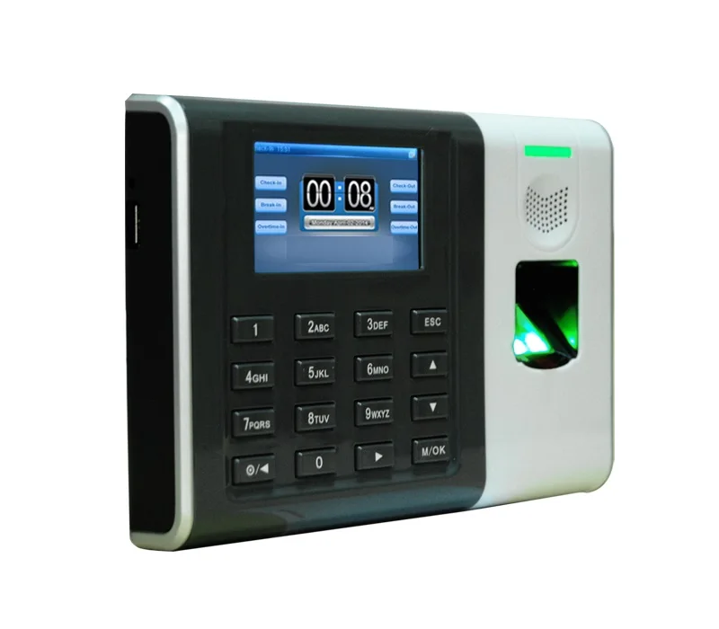 Photo ID School attendance management system with ID card reader/USB