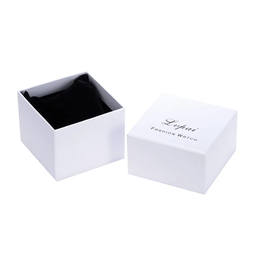 

LVPAI New Exquis Gift Must Box Durable Present Box Watch Box Contains Small Pillow Jewelry Box boite montre horloge houder *A
