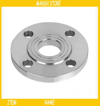 

304 Stainless Steel PN10 Plated Flange With Four Bolt Holes DN15 DN20 Flange free shipping