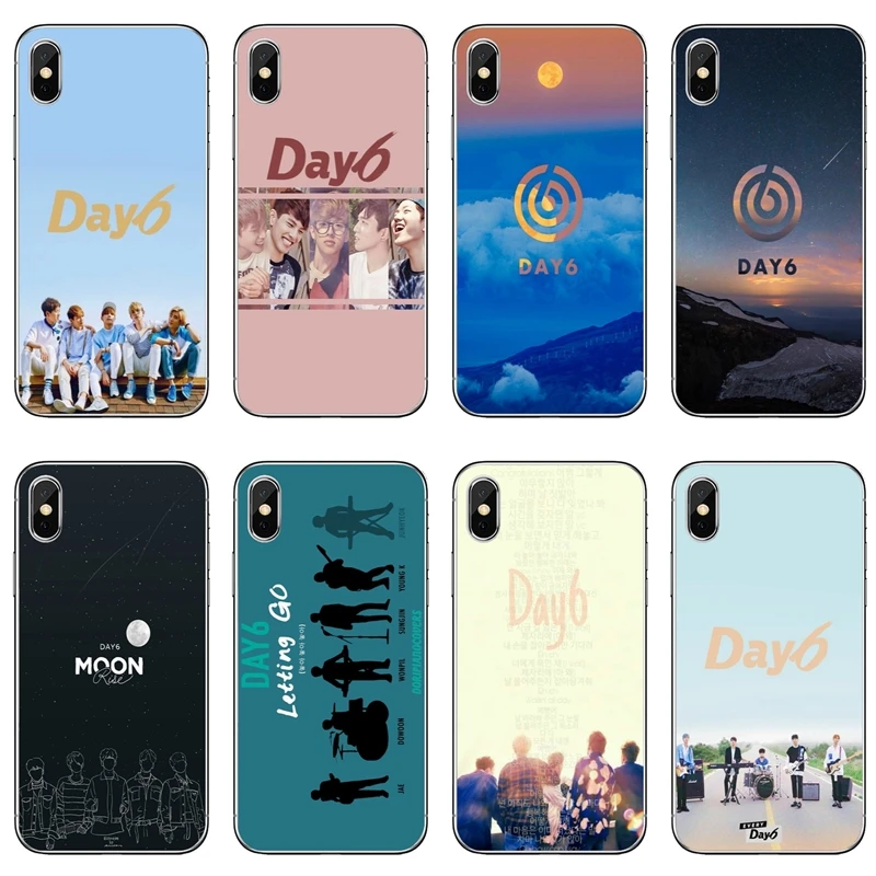 

day6 kpop logo Luxury For Apple iPhone 8 7 plus 6s 6 plus X XR XS Max SE 5s 5c 5 4s 4 TPU Soft phone cover case