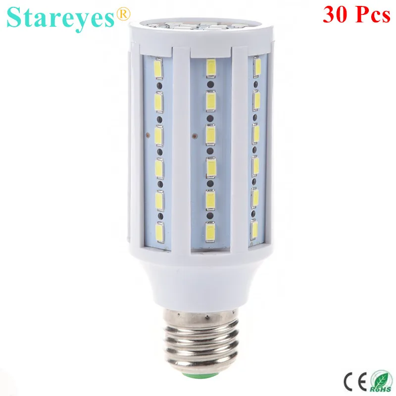Бесплатная доставка 30 шт. E27 E14 B22 15 Вт SMD 5630 5730 60 светодиодов 110 В/220 В