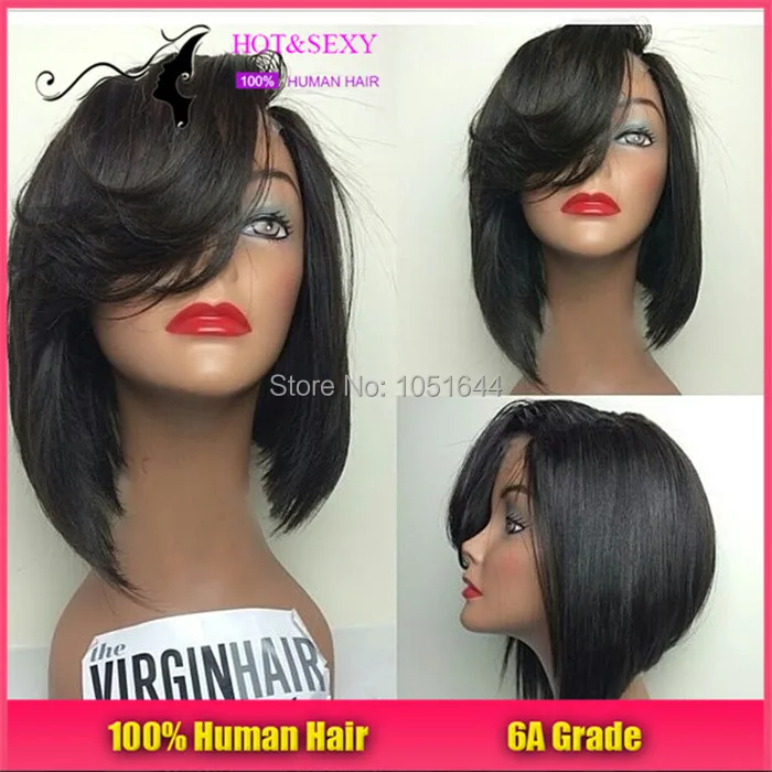 Hot Selling Glueless Brazilian Virgin Hair Full Lace Human Hair ...